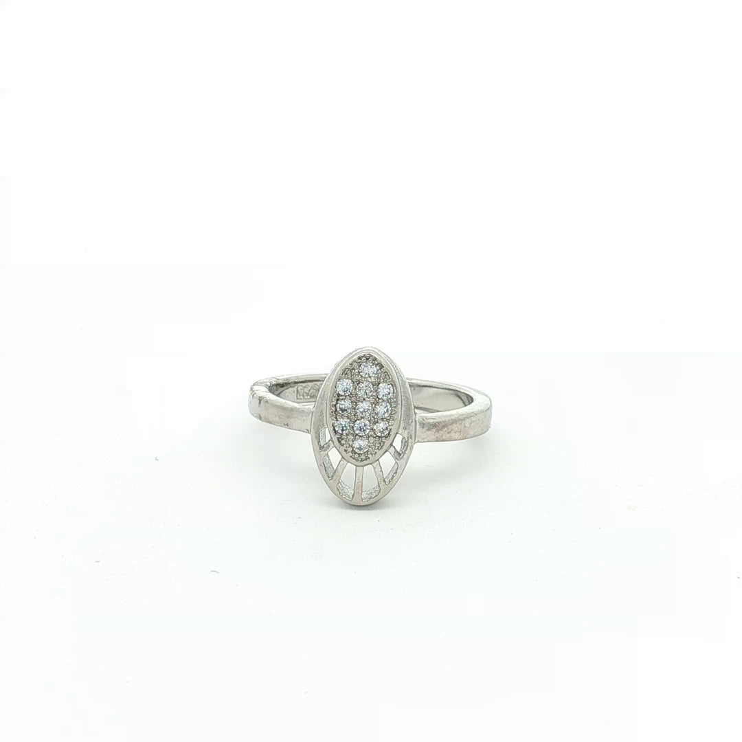Luxury 925 Sterling Silver Emerald Marquise Sparkling CZ Diamond Look