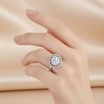 Load image into Gallery viewer, Nakshatram Marquise Star 925 Sterling Silver Ring