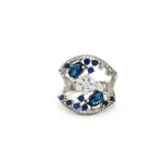 Load image into Gallery viewer, Eternal Classic 925 Sterling Silver Half Eternity Ring