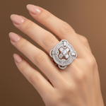 Load image into Gallery viewer, Aditi Signet 925 Sterling Silver Ring