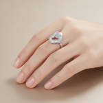 Load image into Gallery viewer, You &amp; Me -  925 Sterling Silver Ring