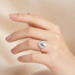 Load image into Gallery viewer, You &amp; Me -  925 Sterling Silver Ring