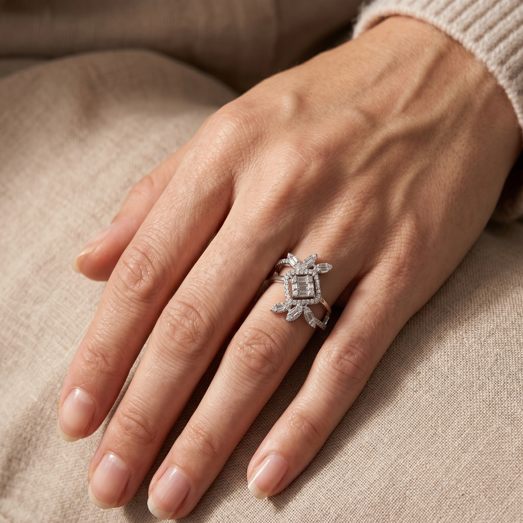 Unninni 925 Sterling Silver Ring