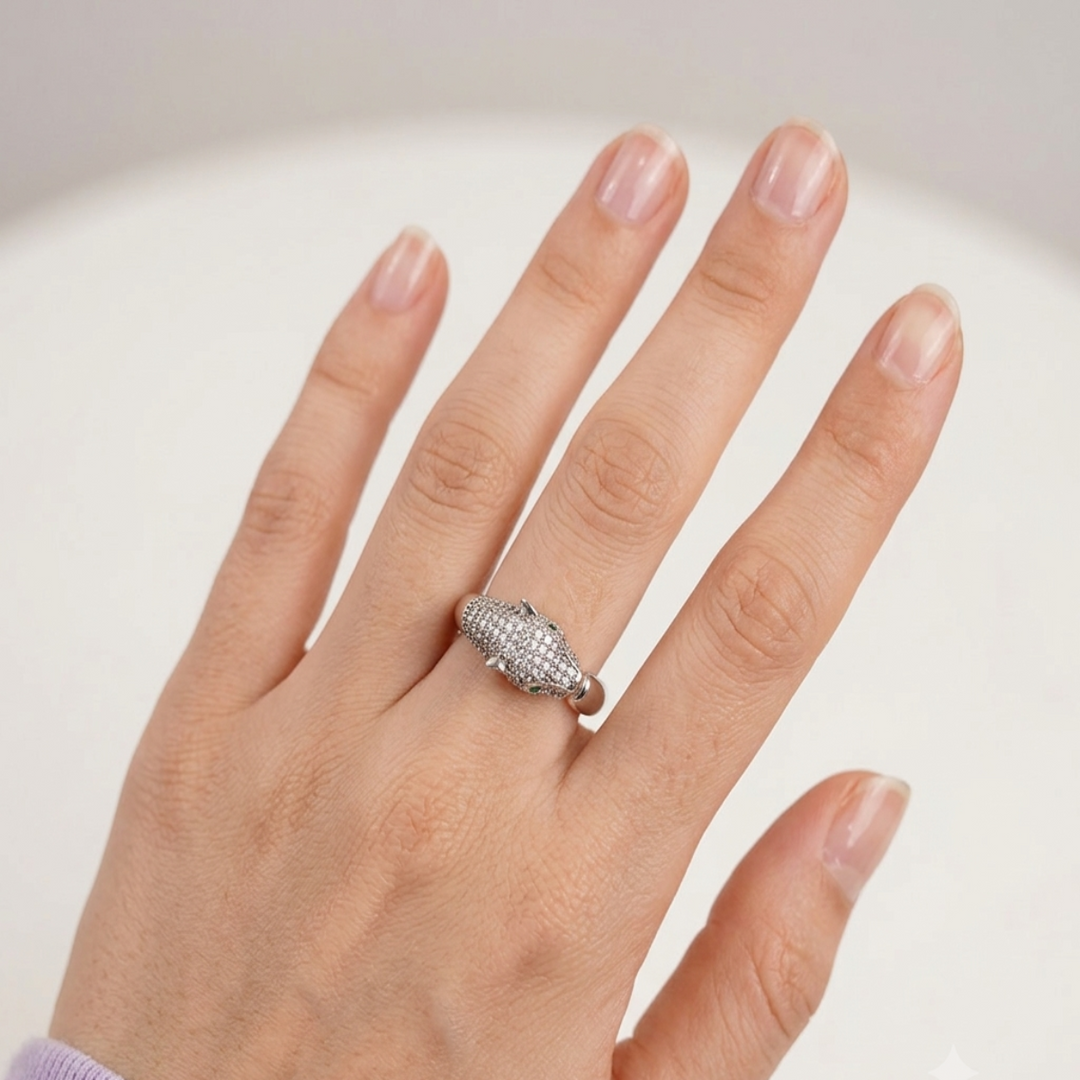 Serpent 925 Sterling Silver Ring.