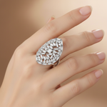 Load image into Gallery viewer, Magnus Marquee 925 Sterling Silver Ring