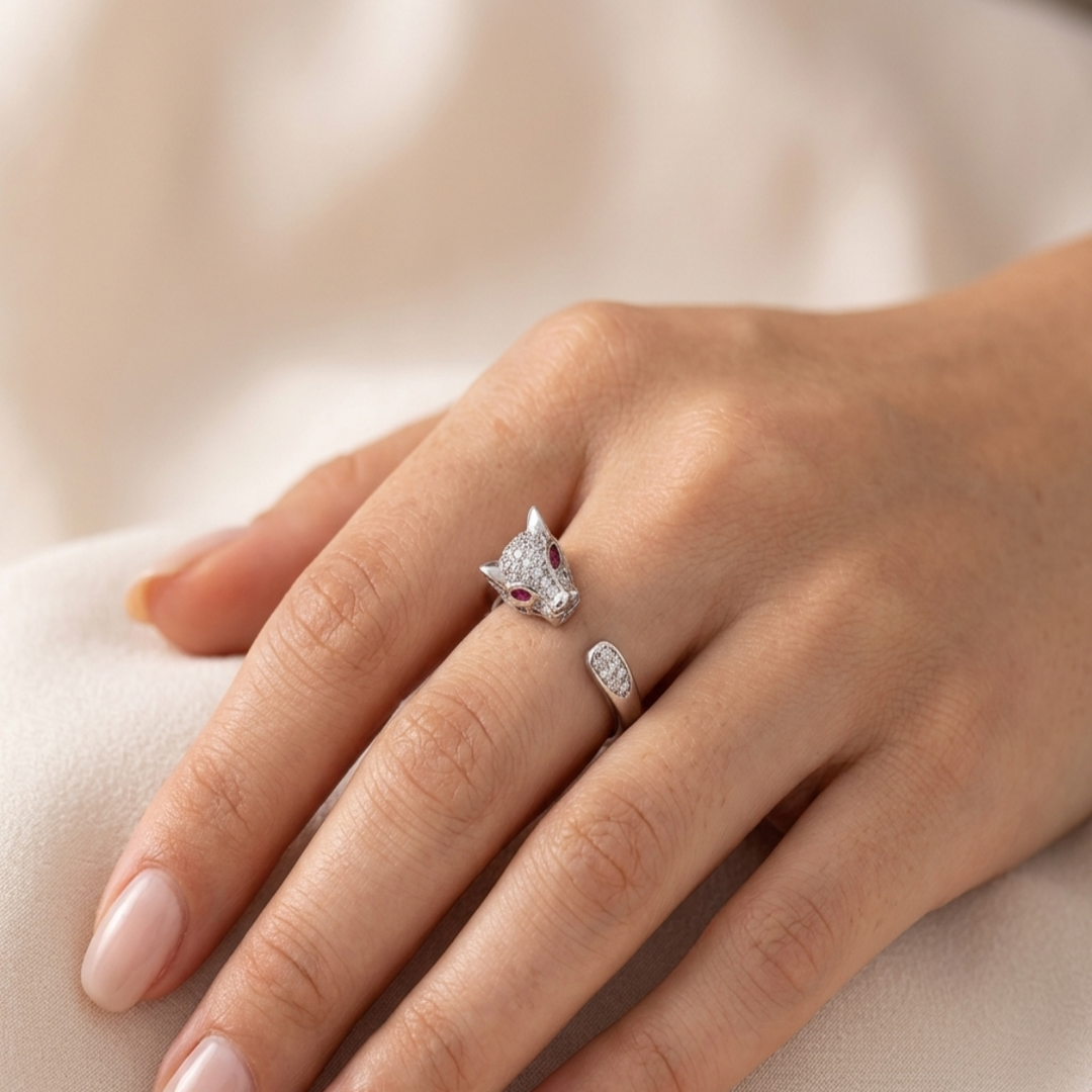 Serpent 925 Sterling Silver Ring.