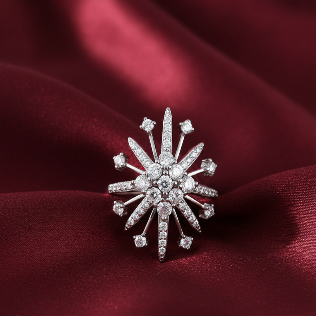 Ethena Star 925 Sterling Silver Ring