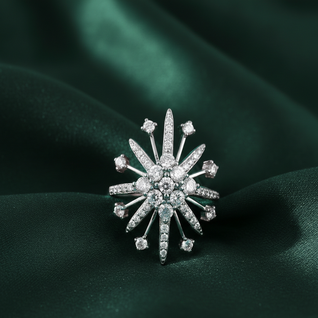 Ethena Star 925 Sterling Silver Ring