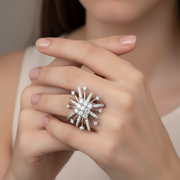 Ethena Star 925 Sterling Silver Ring