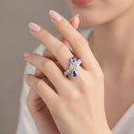 Load image into Gallery viewer, Divine 925 Sterling Silver Ring.