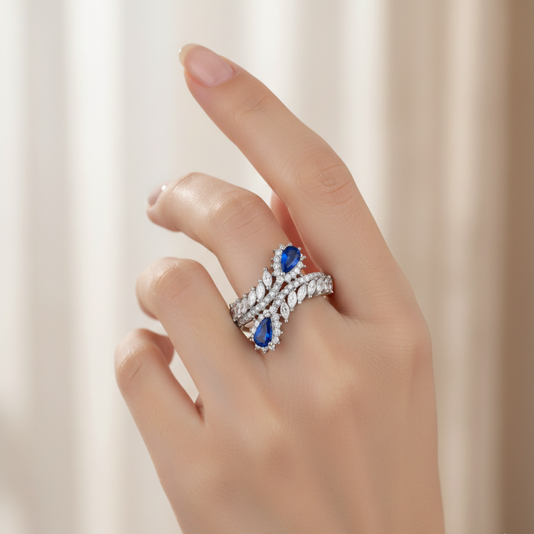 Divine 925 Sterling Silver Ring.