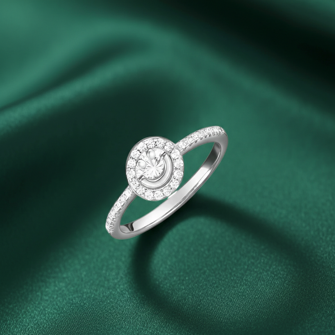 Smiley 925 Silver Ring