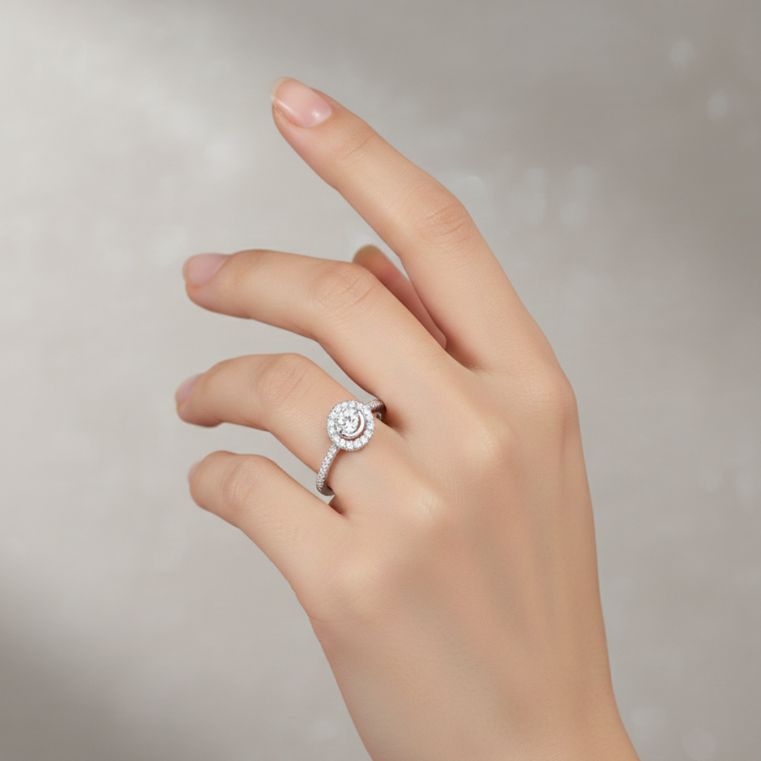 Smiley 925 Silver Ring