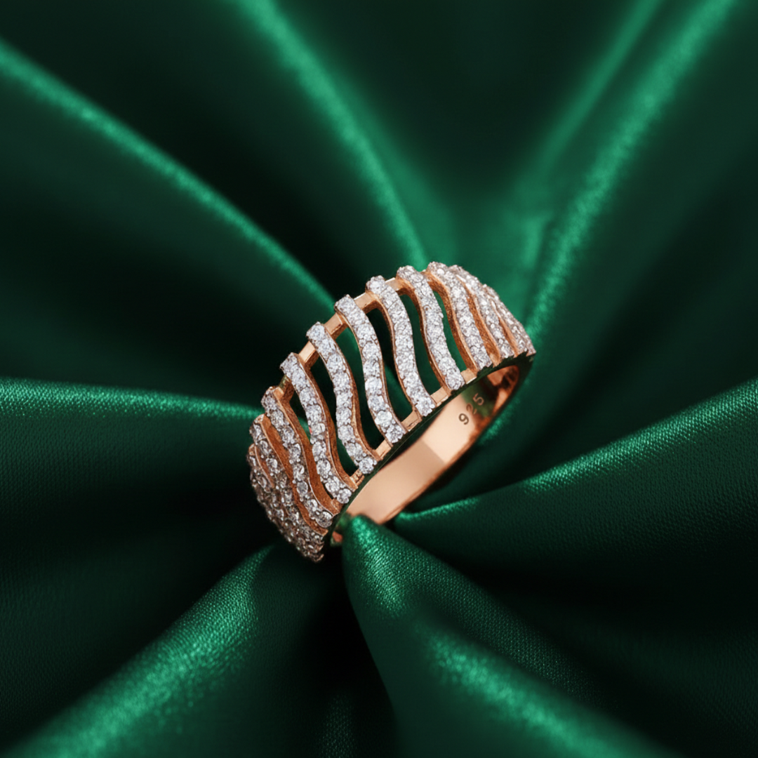 Aparna Eternity 925 Silver Rings
