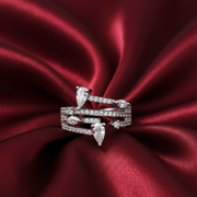 Marquise 925 Sterling Silver Ring