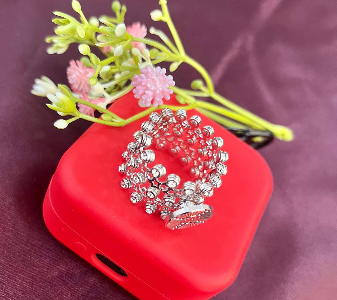 Expandable Ring Bracelet 925 Sterling Silver