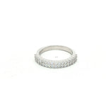 Load image into Gallery viewer, 925 Sterling Silver Half Eternity Cubic Zirconia Ring For Women