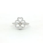 Load image into Gallery viewer, Elegant 925 Silver White Hearts Ring For Women