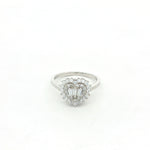 Load image into Gallery viewer, Elegant 925 Sterling Silver Heart Shape Diamond Ring For Women