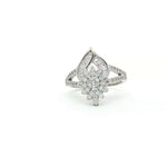 Load image into Gallery viewer, 925 Sterling Silver Women’s Moissanite Diamond Daily Wear Ring