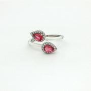 Royal Pear Shape 925 Sterling Silver Ring