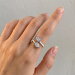 Load image into Gallery viewer, Royal Pear Shape 925 Sterling Silver Ring