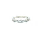 Load image into Gallery viewer, 925 Sterling Silver CZ Stone Studded Band Ring for Women