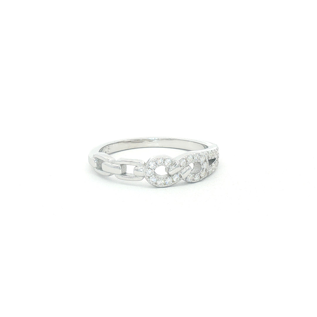 Infinity Love 925 Sterling Silver Ring
