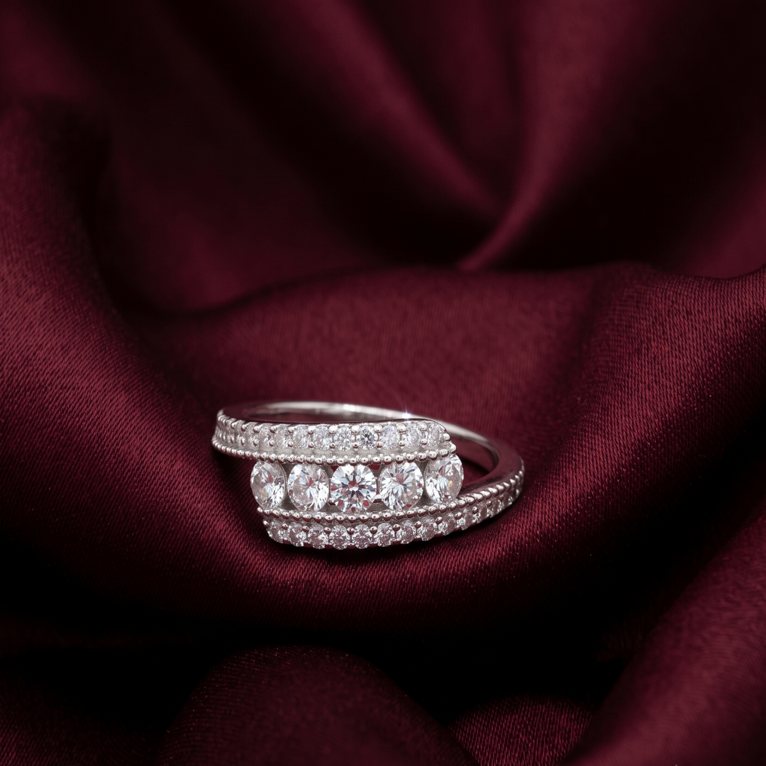 Premium 925 Sterling Silver Designer Ring