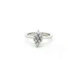 Load image into Gallery viewer, 925 Sterling Silver Marquise Shape Sparkling Halo Ring For Women
