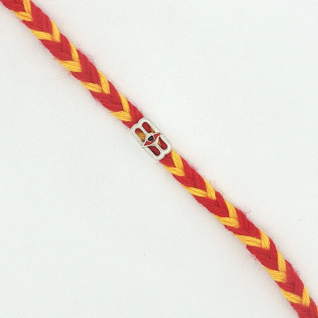 Premium 925 Sterling Silver Rakhi for Brother