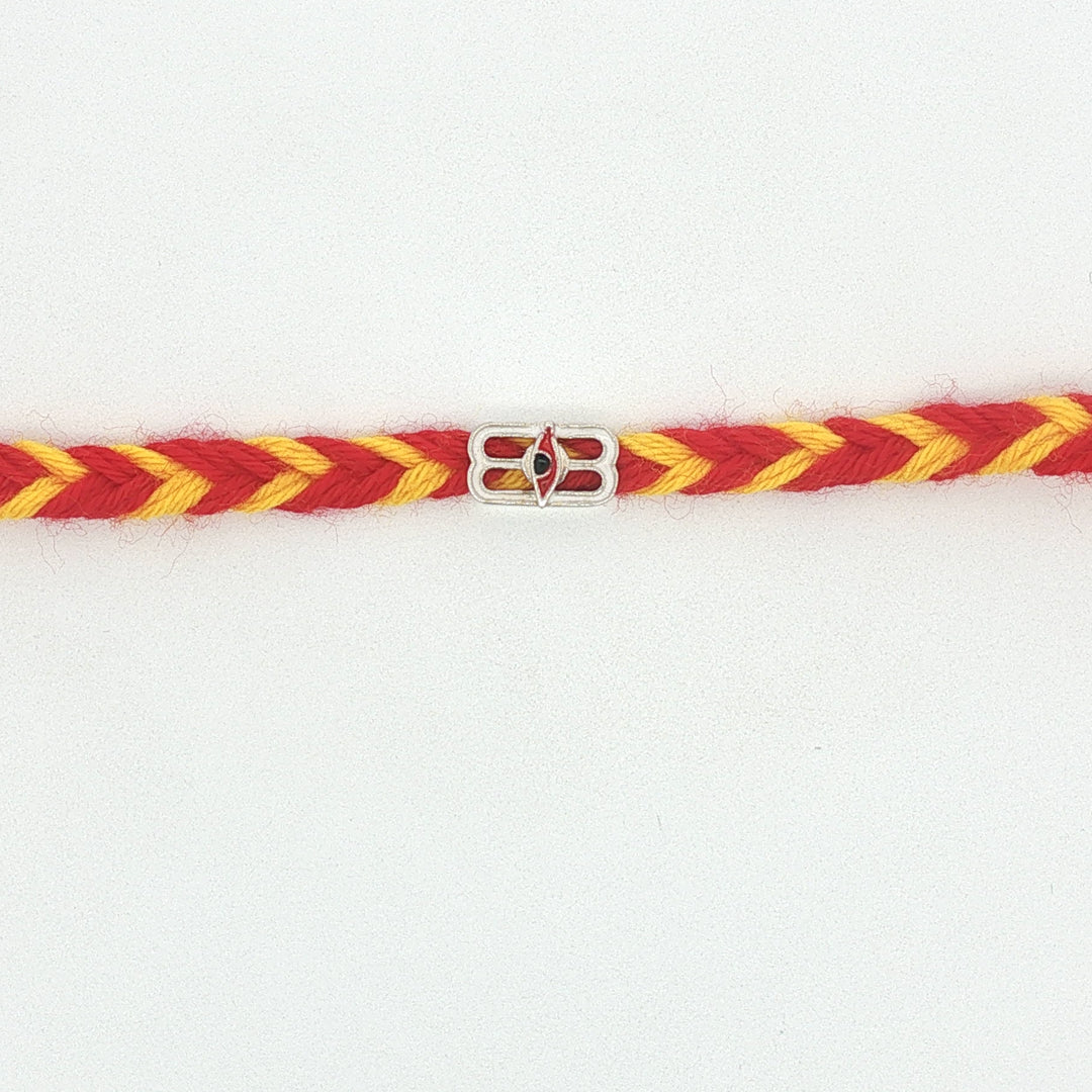 Premium 925 Sterling Silver Rakhi for Brother