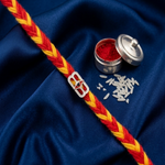 Load image into Gallery viewer, Premium 925 Sterling Silver Rakhi for Brother