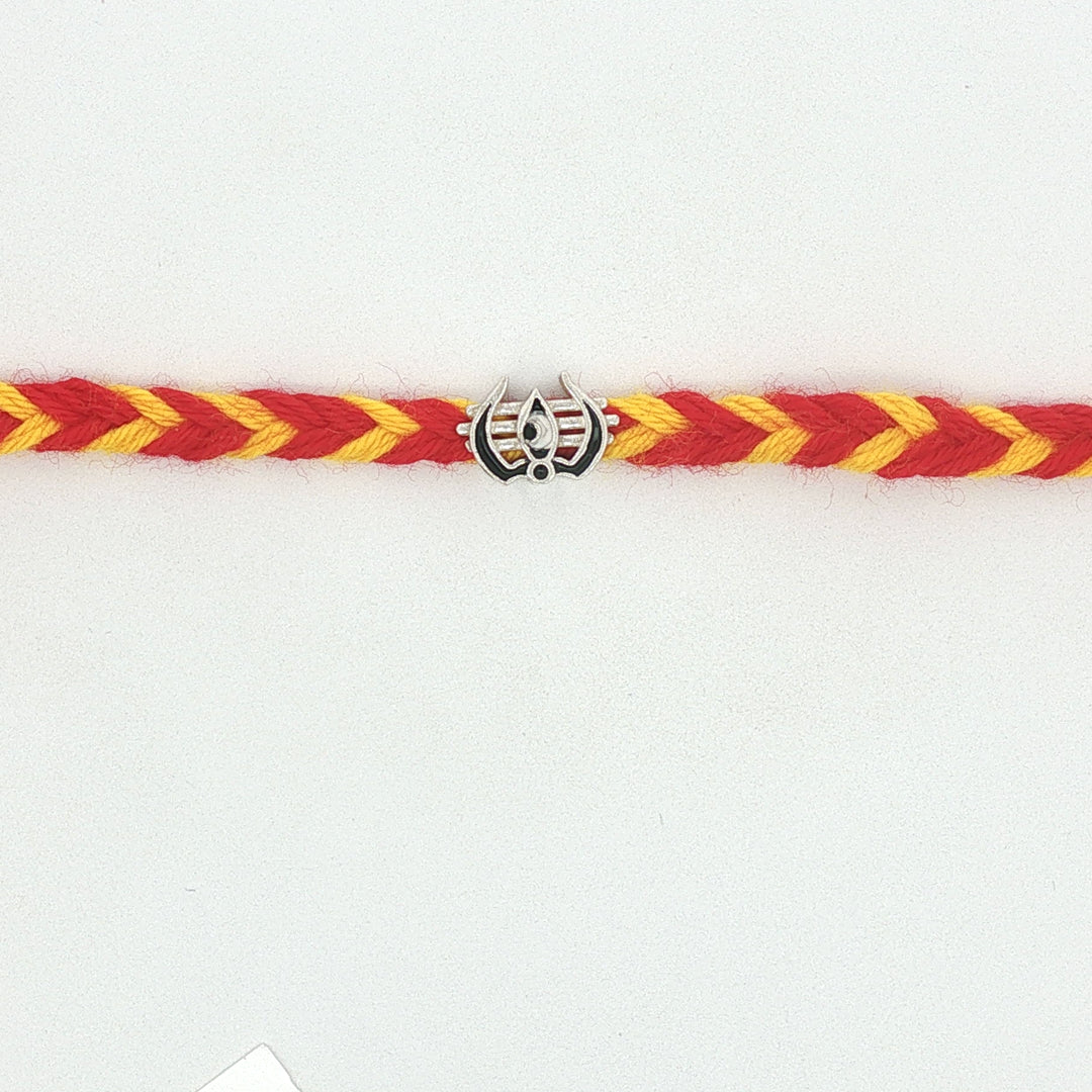 Premium 925 Sterling Silver Rakhi for Brother