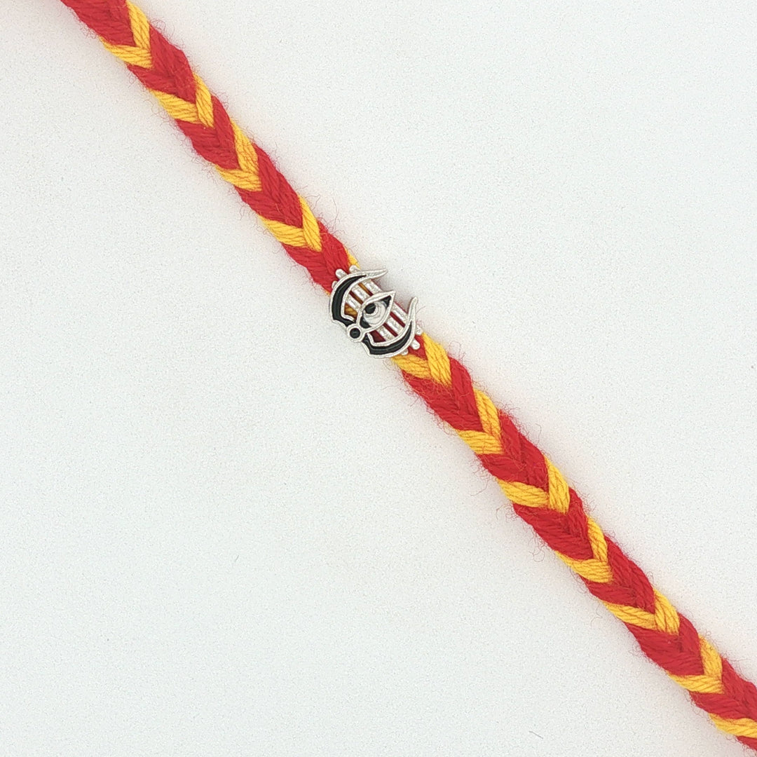 Premium 925 Sterling Silver Rakhi for Brother