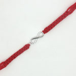 Load image into Gallery viewer, Premium Infinity 925 Sterling Silver Rakhi