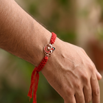 Load image into Gallery viewer, Handcrafted OM 925 Sterling Silver Rakhi