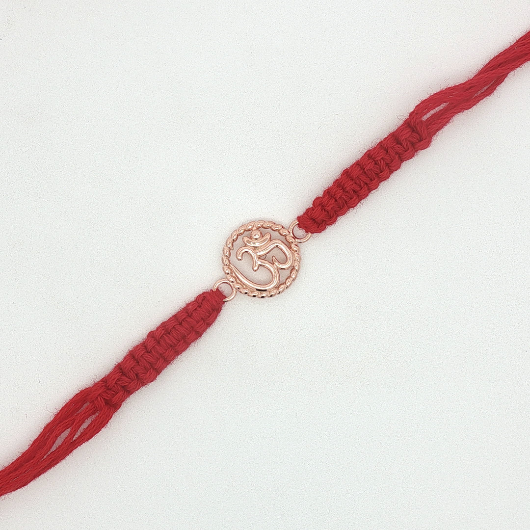 OM Premium 925 Sterling Silver Rakhi