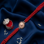 Load image into Gallery viewer, Premium 925 Sterling Silver Rakhi for Brother