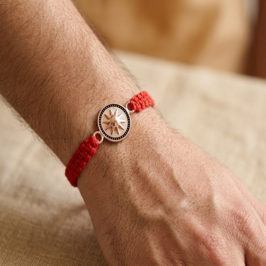 Premium 925 Sterling Silver Rakhi for Brother