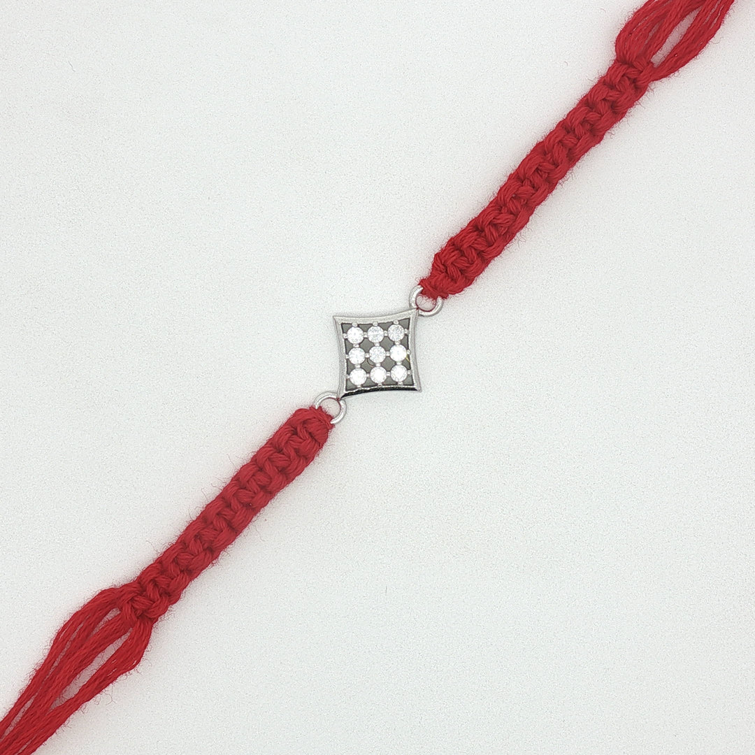 Premium 925 Sterling Silver Rakhi for Brother