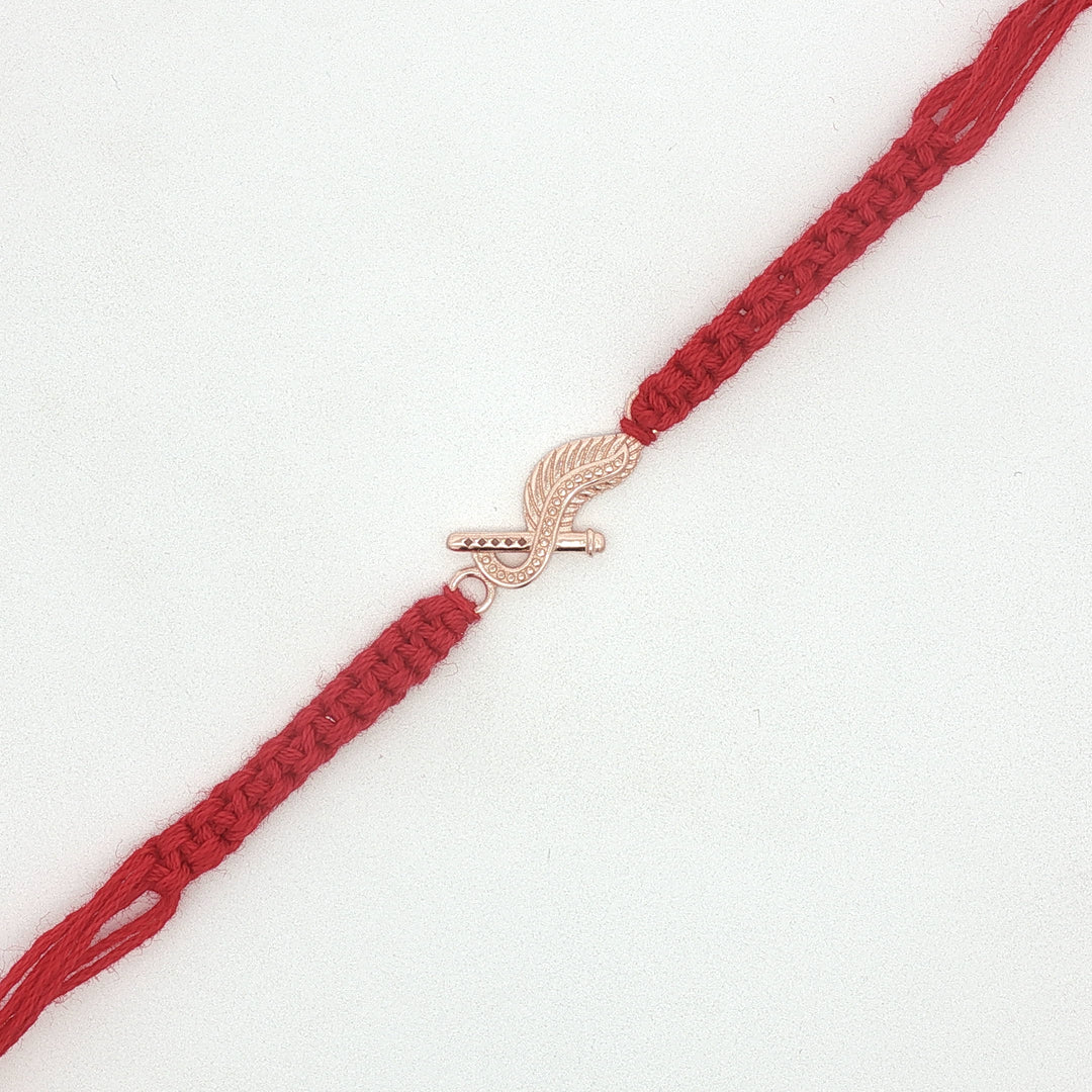 Premium 925 Sterling Silver Rakhi for Brother