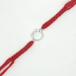Load image into Gallery viewer, Premium Round Ring 925 Sterling Silver Rakhi for Brother
