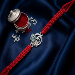 Load image into Gallery viewer, Premium Feather 925 Sterling Silver Rakhi for Brother