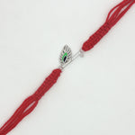 Load image into Gallery viewer, Premium Feather 925 Sterling Silver Rakhi for Brother