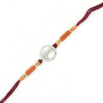 Load image into Gallery viewer, Premium Krishna Ji 925 Sterling Silver Rakhi for Brother