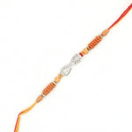 Load image into Gallery viewer, Premium Infinity 925 Sterling Silver Rakhi for Brother