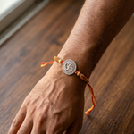 Load image into Gallery viewer, Premium OM 925 Sterling Silver Rakhi for Brother