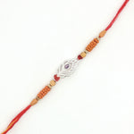Load image into Gallery viewer, Premium Feather 925 Sterling Silver Rakhi for Brother
