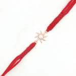 Load image into Gallery viewer, Premium Surya Design 925 Sterling Silver Rakhi for Brother